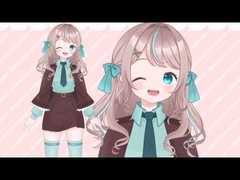 Vtuberモデルサンプル チョコミント