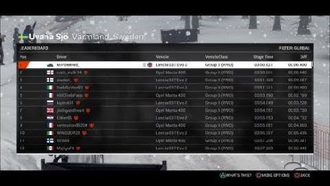 DiRT 4 Lancia 037 - World Record on Varmland, Sweden.