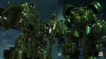 Transformers: Revenge Of The Fallen | Golden Bumblebee Vs. Golden Long Haul [Mod Showcase]