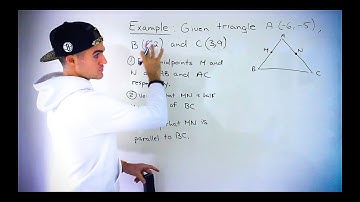 Triangle Midpoint Theorem (Grade 10 Math) - MPM2D, Ontario