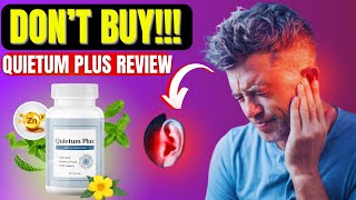 QUIETUM PLUS REVIEW (⛔?BIG BEWARE?⛔) Quietum Plus Works Quietum Plus Supplement Review