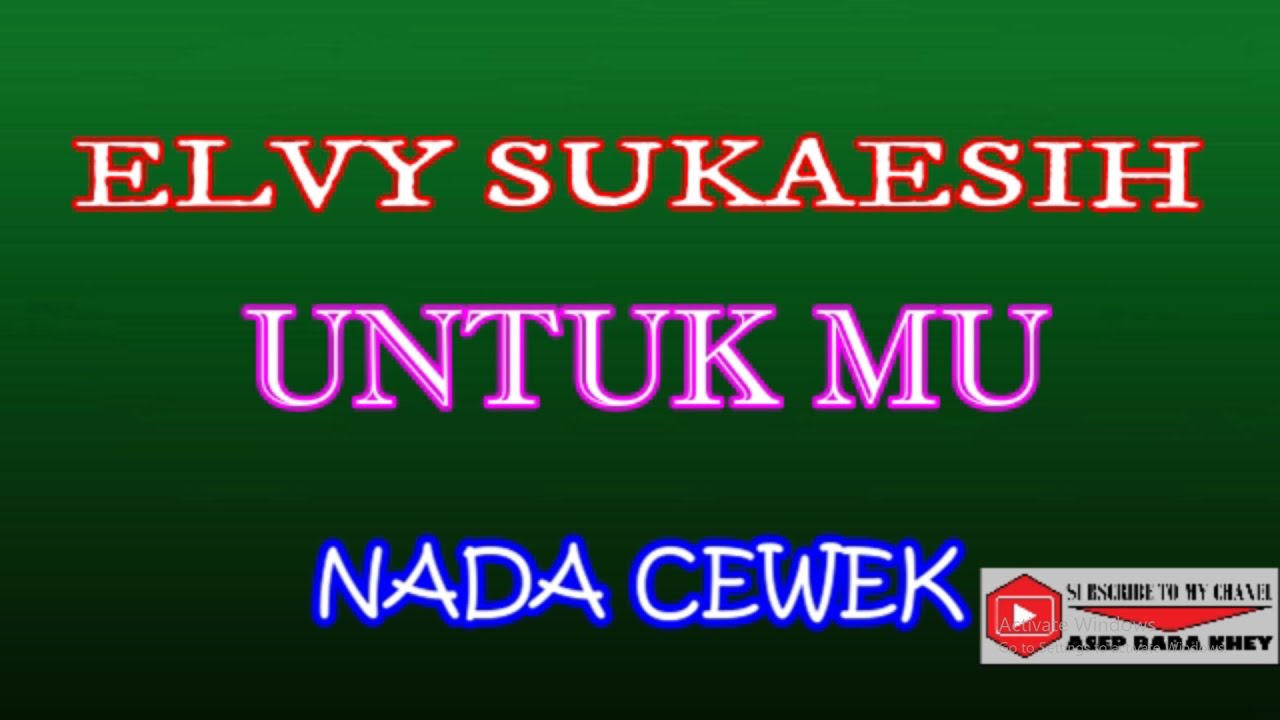 UNTUKMU (COVER ) KARAOKE DANGDUT UNTUKMU (COVER ) KARAOKE DANGDUT