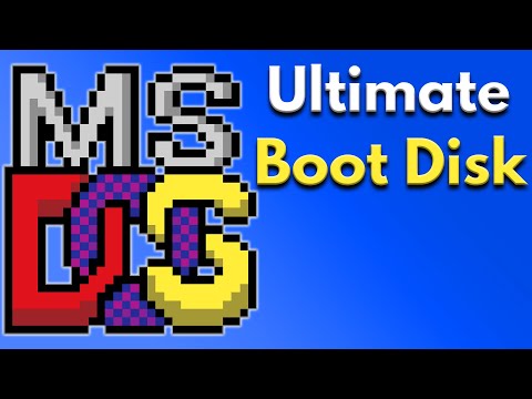 How to Create MS DOS Boot Disk With BEST Boot Disk Software