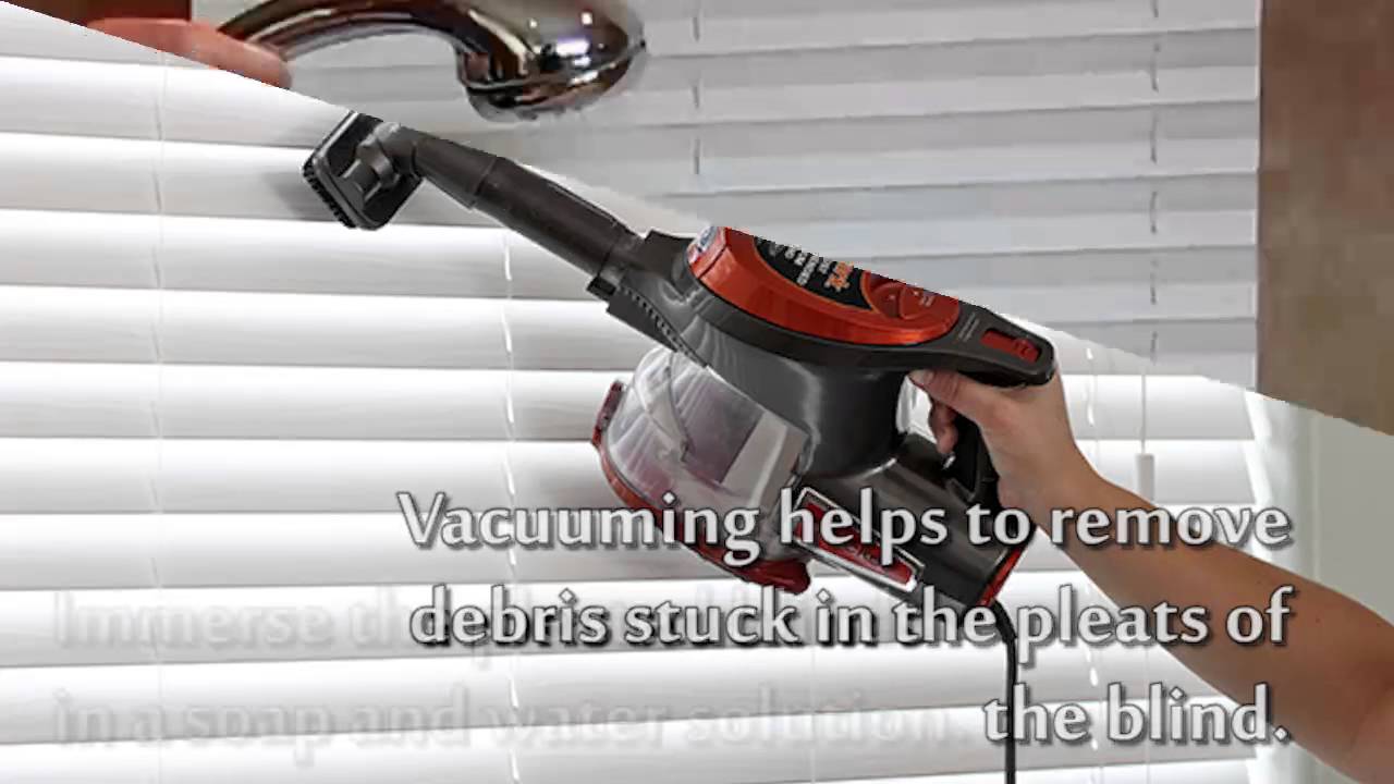 Five Effective Ways to Clean the Pleated Blinds YouTube