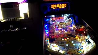 Popeye Pinball with CoinTaker Leds