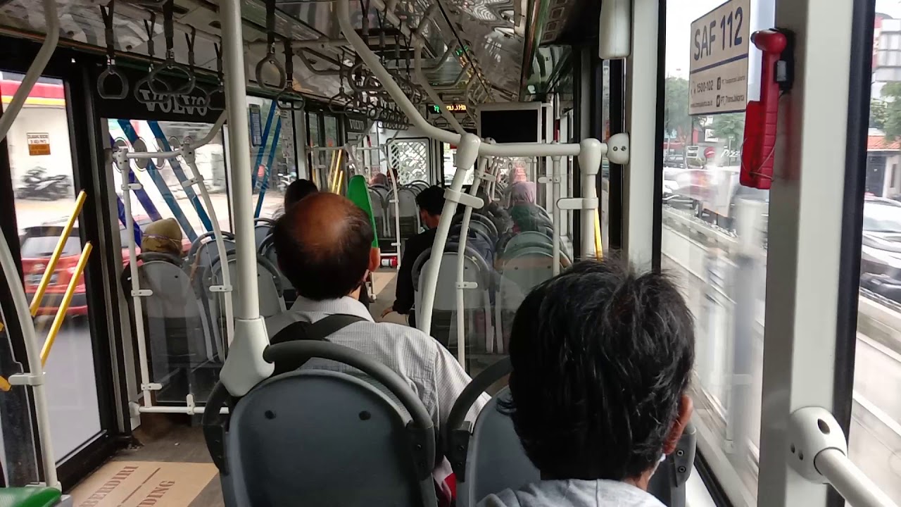 Transjakarta Volvo B11R - SAF 112