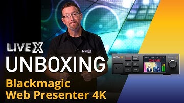 Unboxing: Blackmagic Web Presenter 4K