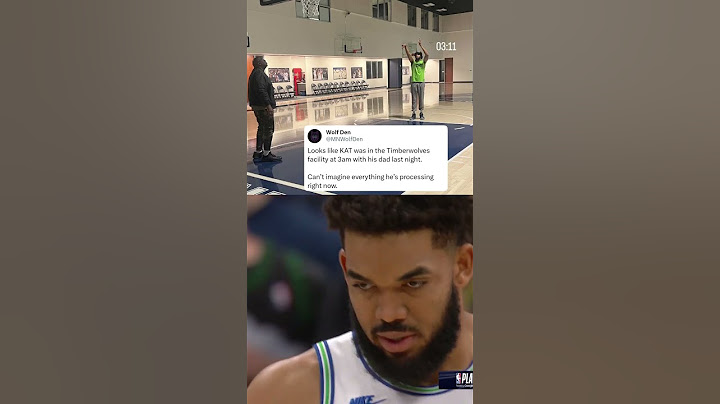 KAT posted at the Wolves facility hours after being traded to the Knicks