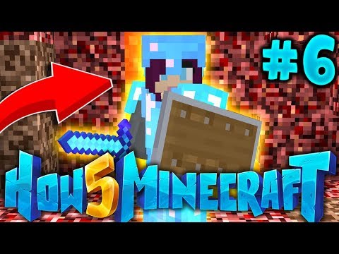 How To Minecraft 5: GETTING ENCHANTED DIAMOND GEAR! #6 ...