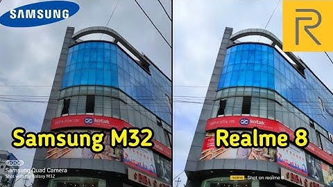 Samsung Galaxy M32 VS Realme 8 Camera Test | Samsung M32 camera | Tech 4 camera