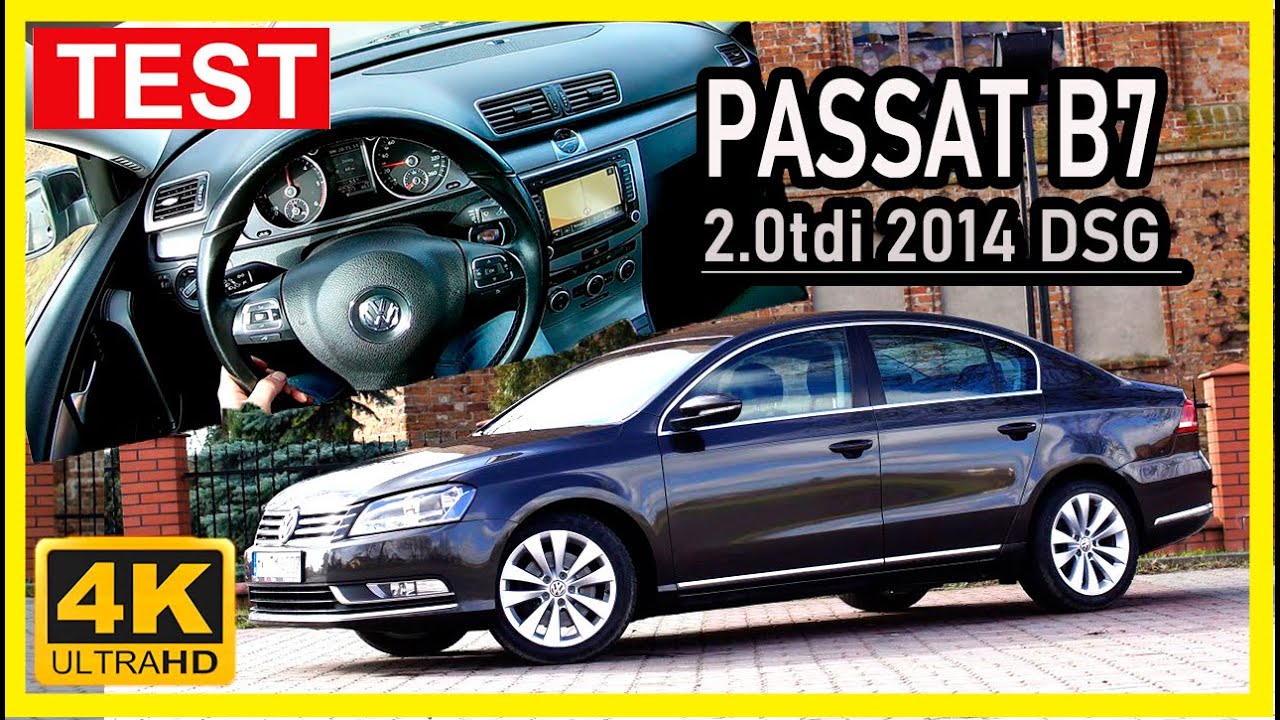 VW Passat B7 2.0tdi DSG test video    KREDENS DLA KSIĘDZA ?