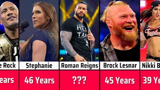 WWE Superstars Real Age 2023 | Age of WWE Superstars in 2023 | Roman Reigns, John Cena, Undertaker screenshot 4