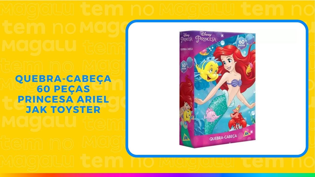 Princesas - Branca de Neve - Quebra-cabeça - 60 peças - Toyster