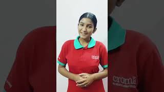 Taniya Choudhary alumns B.Voc Retail Management Session 2023-26