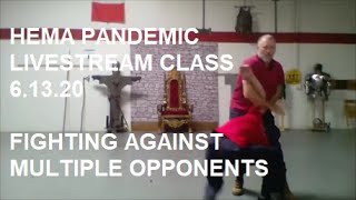 Fighting against multiple attackers