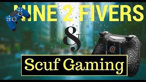 Awesome Custom Scuf Controller Unboxing with the Nine 2 Fivers