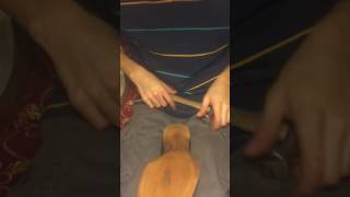 Shoemaking - Burnishing Sole