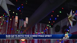 Cincinnati bar decked out for the holidays