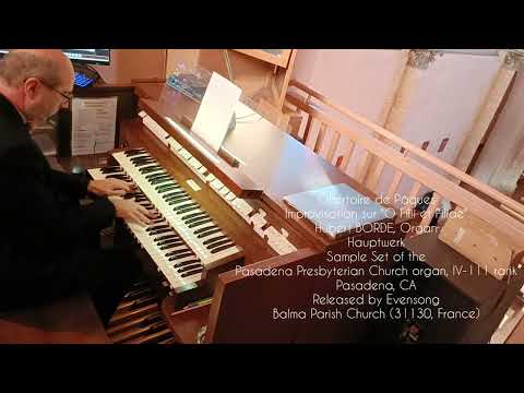 Organ Improvisation No. 46, on "Filii et Filiae"