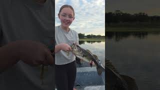 Juju catching a nice bass #fishing #countrymusic #fish #bass