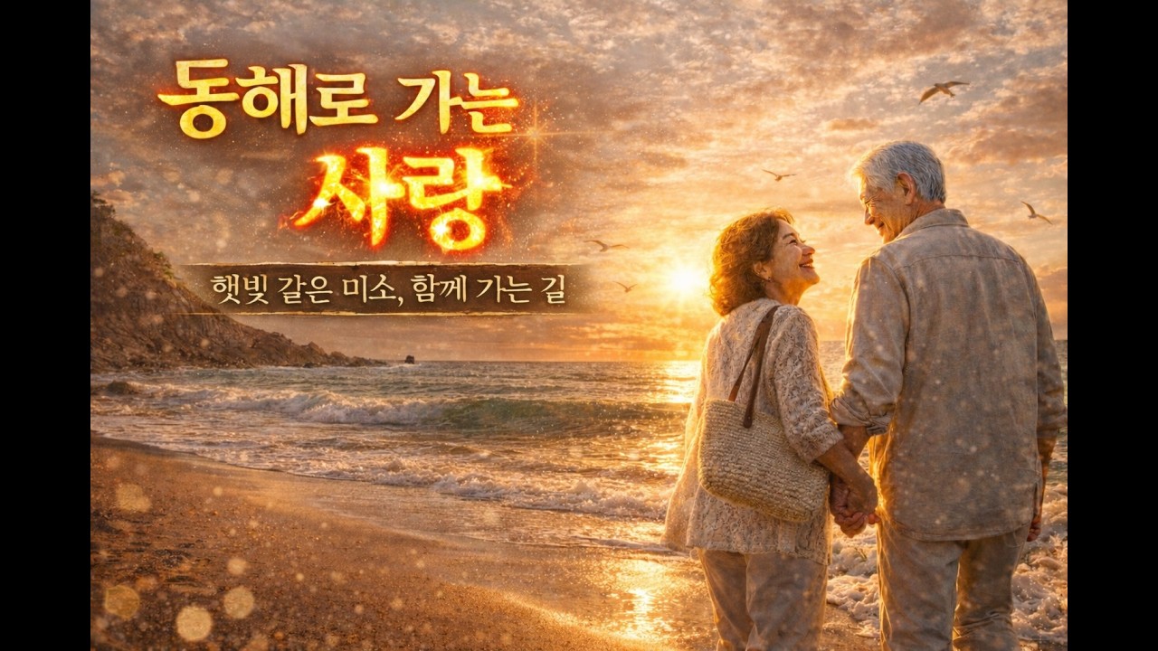 동해로 가는 사랑 | 햇빛 같은 미소, 함께 가는 길 | K-Poetry Emotional Song