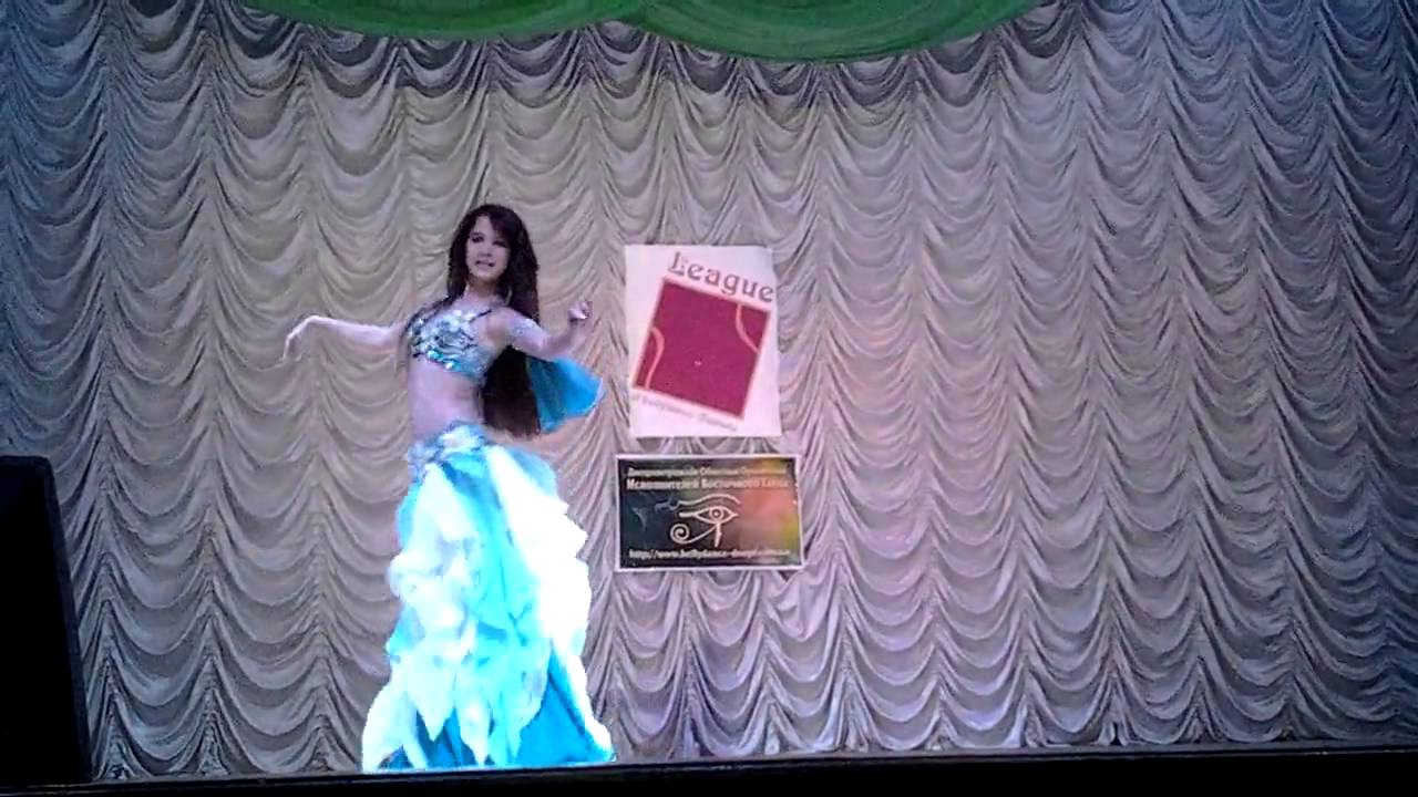 ученица The Sheikh Ali School of Belly Dance Анна Хоменко - YouTube