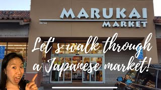 Walk Through A Japanese Market With Me // Marukai Market June 2021