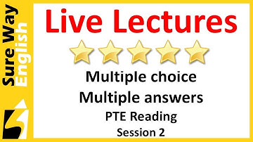 PTE Reading Multiple choice Multiple answers Practice Questions Set 2