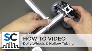Actobotics - Mounting Assembled Dolly Wheels To Hollow Tubing To Make Structure