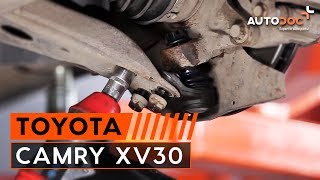 Réparation TOYOTA Camry V Berline (_V3_) 2.0 (ACV31_) par soi-même - voiture guide vidéo