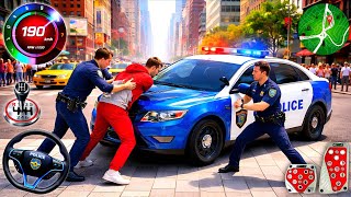 警察カーチェイスシミュレーター3D - 警察シミュレーター高速追跡 - Androidゲームプレイ screenshot 2