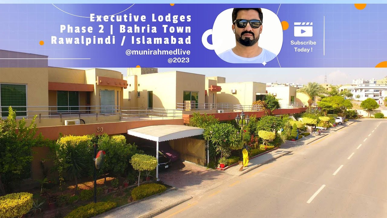 EXECUTIVE LODGES| Phase 2 | Bahria Town Rawalpindi (Street Review) 23 Mar 2023