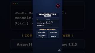 Template literals always convert values to strings | Javascript type conversion #javascript