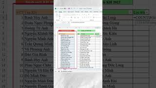 How to filter duplicates between 2 data tables #excel #exceltips