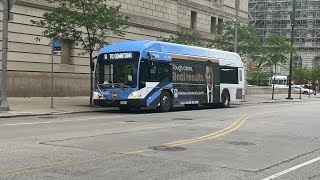 (Need for Speed! ) RTA 2015 Gillig BRT+ CNG 40 ft’ [ 8 Cedar-Buckeye to shaker square ] #3350 ride