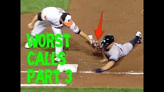 MLB: Worst Calls Part 3