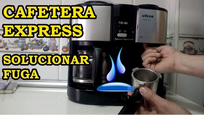 Cafetera Expresso Ufesa CE7141 Express Duetto Creme, Cafeteras express