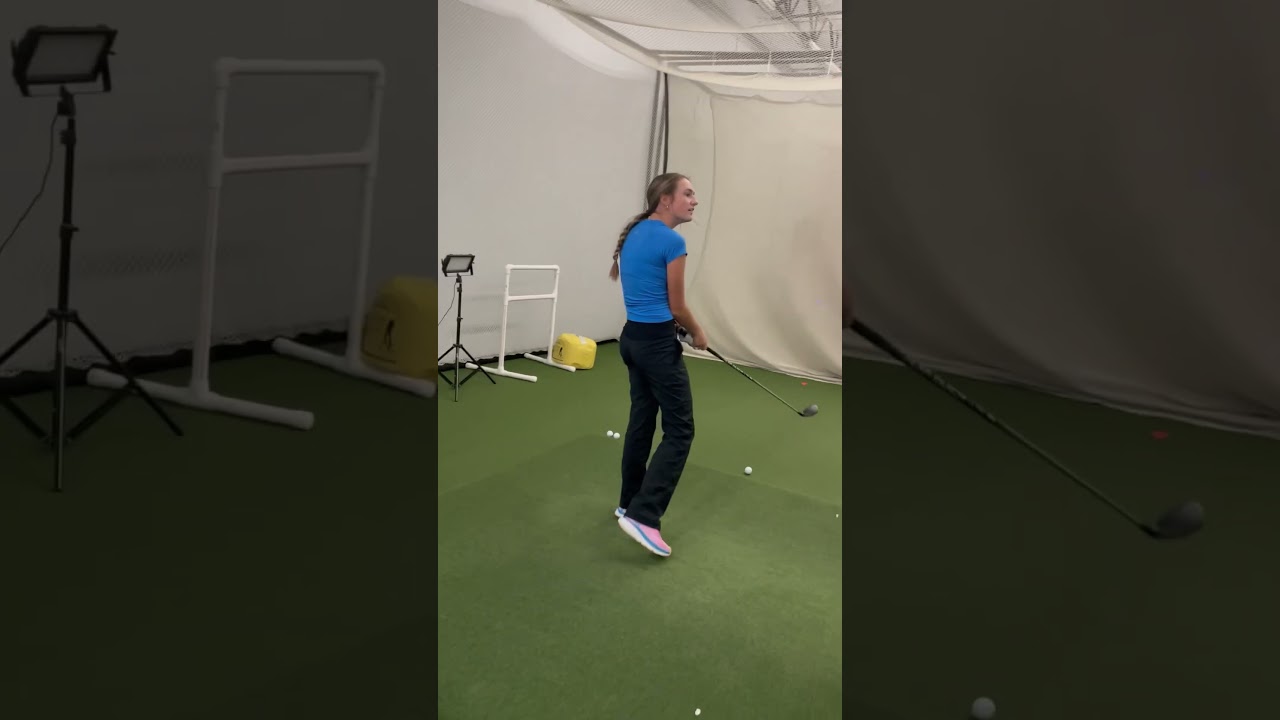 Working on Increasing Swing Speed with Trackman 