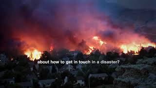 FEMA - Don't Wait! Communicate! - Open Captioning - English