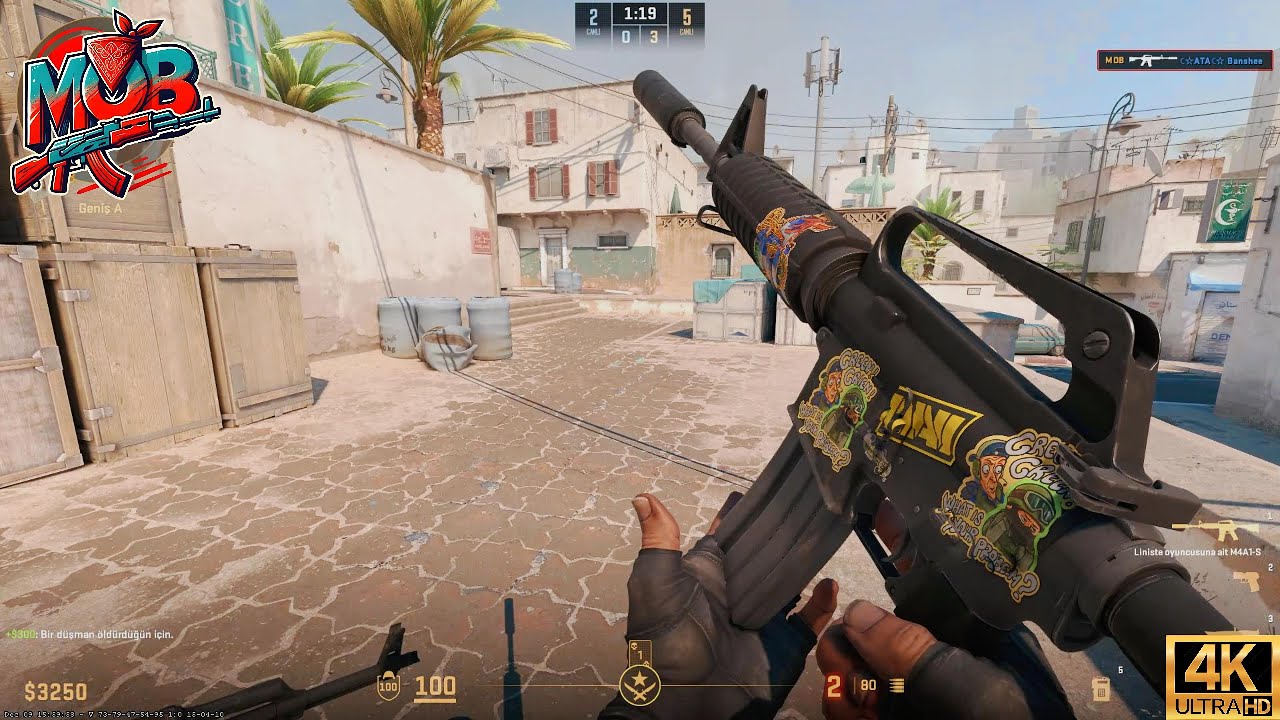 MOB Counter Strike 2 No Commentary Gameplay | #CSGO #CS2 #4K #UHD # ...