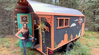 Living in my vardo in Alaska- Spend the day with me!