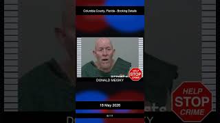 Columbia County, Florida Booking Records - 18 May 2026