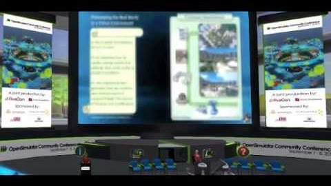 OSCC13 - Anabelle Fanshaw - Virtual World Design Creating Immersive Spaces