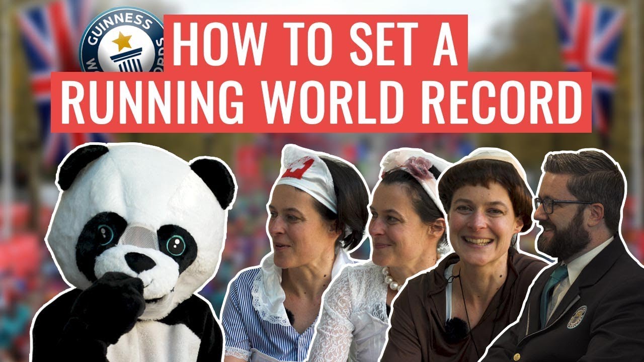 Guinness World Record for Running a Marathon as a PANDA - London Marathon