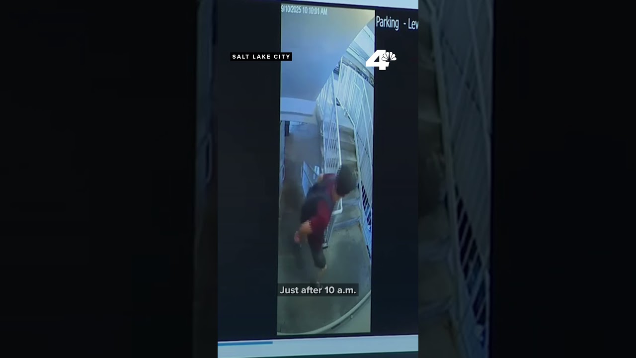 Surveillance shows Charlie Kirk's assassinator's moves right before the killing thumbnail