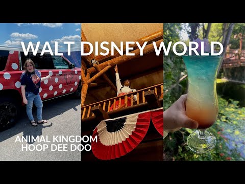 Animal Kingdom and Hoop Dee Doo | WALT DISNEY WORLD VLOG|  June 2022 | Bethany Vinton