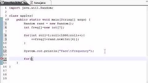 Java Programming Tutorial   30   Array Elements as Counters