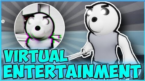 How to get ‘‘VIRTUAL ENTERTAINMENT’’ BADGE + MR. CARTOON MORPH in ACCURATE PIGGY ROLEPLAY! - ROBLOX
