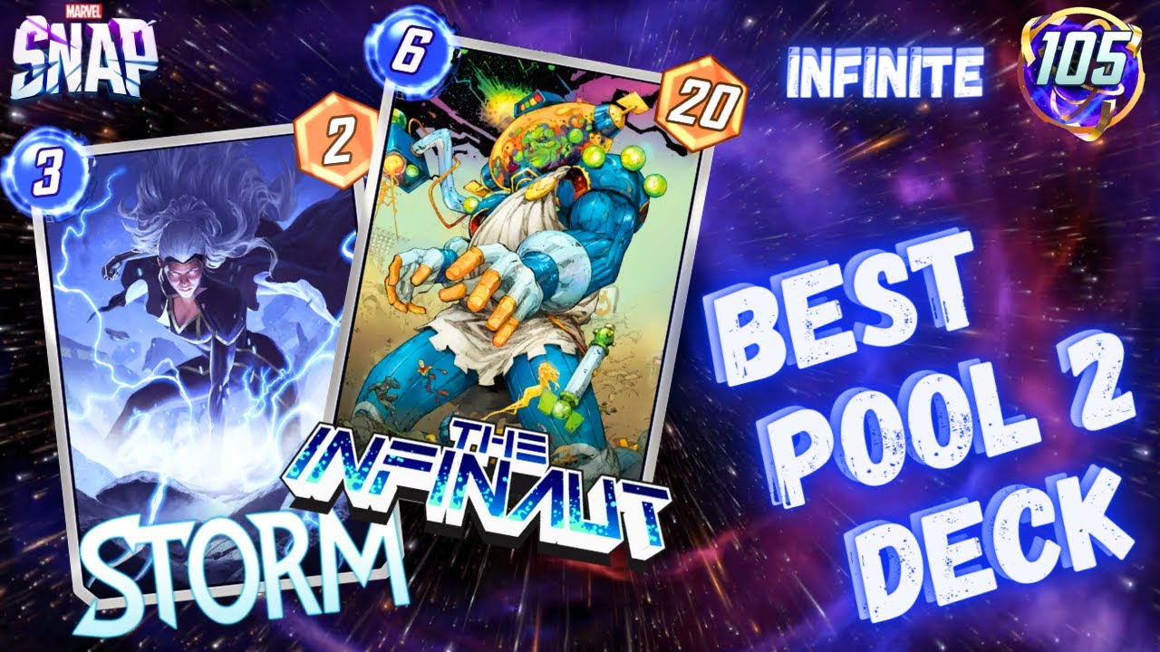 Best Pool 2 Deck to Reach Infinite Rank Marvel Snap - YouTube