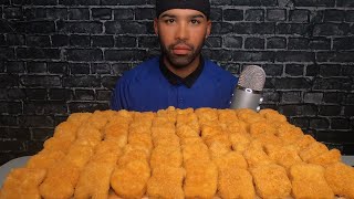 (ASMR) 100 CHICKEN NUGGET CHALLENGE